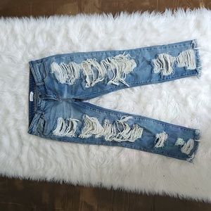 Size 5 Cello Distressed Jeans